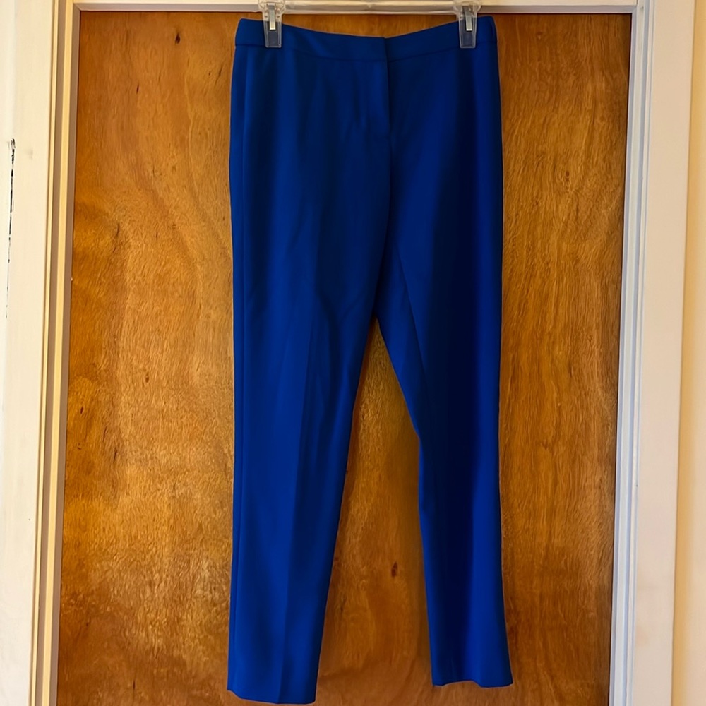 Calvin Klein Cropped Pant- Royal Blue